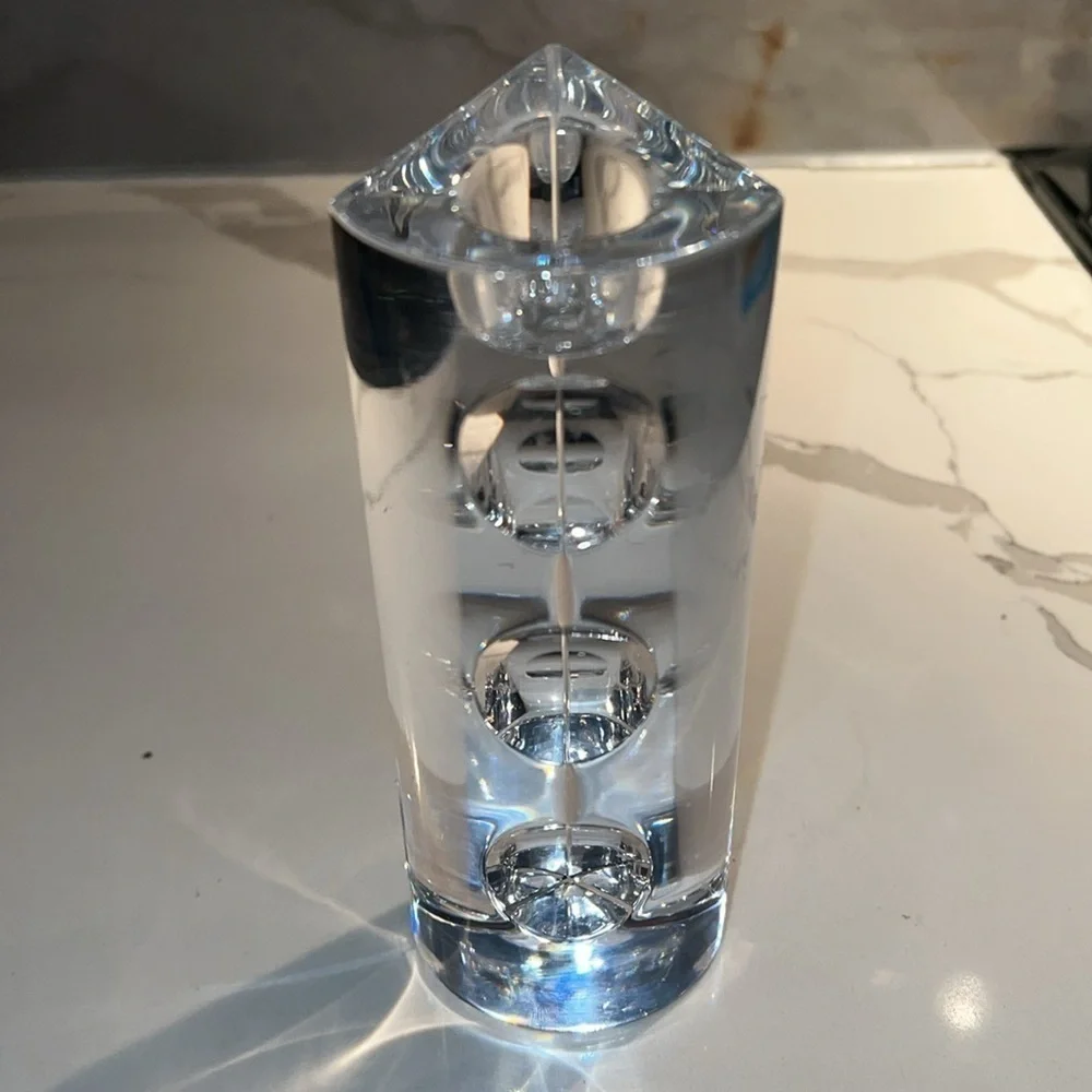 Lenox Ovations 6” Moonlight Crystal Candlestick